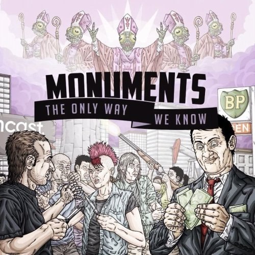 Monuments - The only way we know [EP] (2012)
